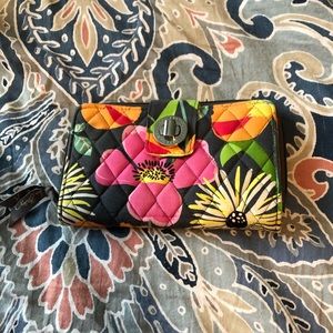 Vera Bradley Turnlock Wallet